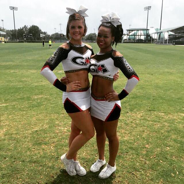 .<a href="/_Georgia_Heat/">Georgia Heat</a> is debuting new Varsity Uniforms today on the Worlds Floor! 🔥🔥🔥