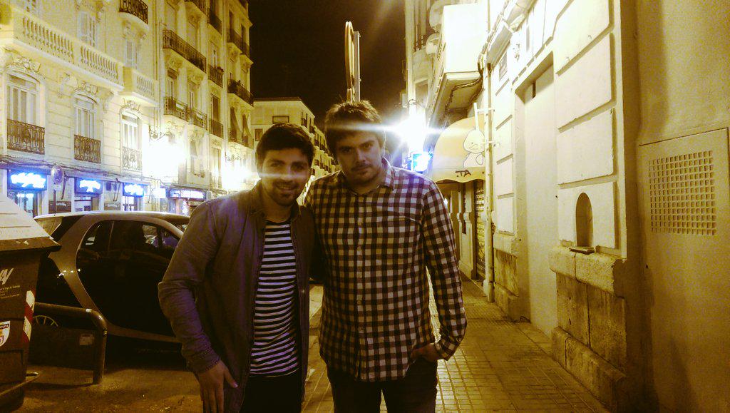 Sergio_BRIDA's tweet photo. Visita ayer a valencia de un grande. @DanielMarcoDM  junto a @BRIDA_OFICIAL  en cuidad real el próximo 7 de mayo http://t.co/fy5WGbT5fO