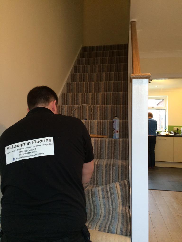 mcl_matthew's tweet photo. Lovely twist carpet fitted earlier in the week, love this colour http://t.co/LNl1sfauwB