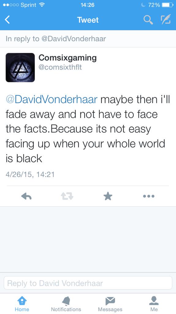 StickWil's tweet photo. @OMGitsAliA  david vonderhaar is using a rolling stones reference pls put this in next bo3 video would mean alot http://t.co/Awp5ebKyuk