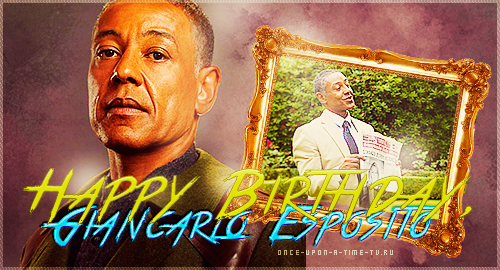 Happy Birthday, Giancarlo Esposito! -   