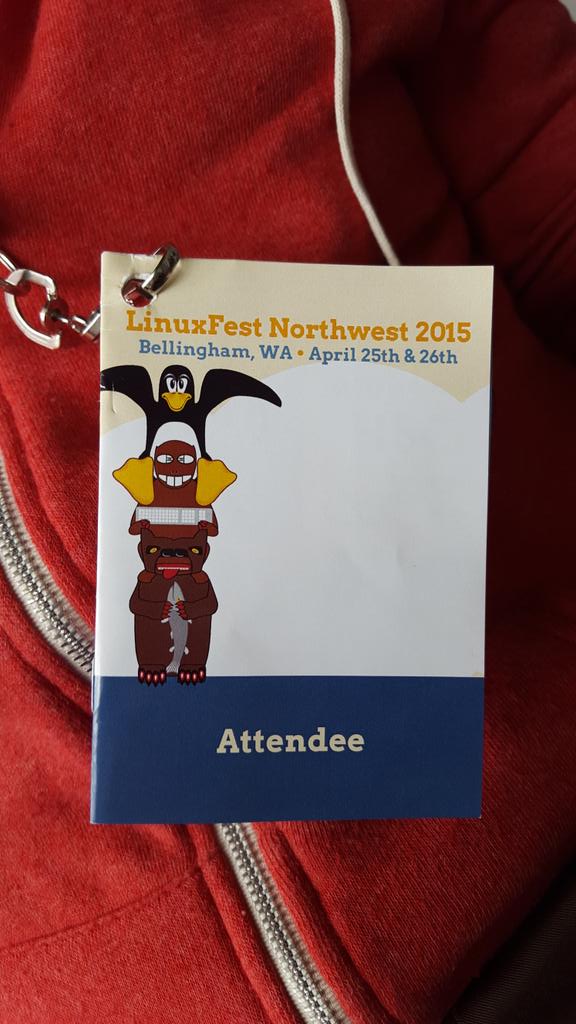 candacefaber's tweet image. Near the top of the list of places I never thought I&apos;d be but somehow find enjoyable. #lfnw #linuxfestnw