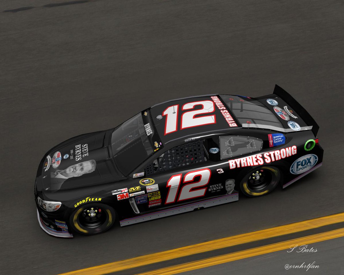 ernhrtfan's tweet photo. My Steve Byrnes @steveByrnes12 tribute design. Godspeed bud. http://t.co/cmUMeNONwE