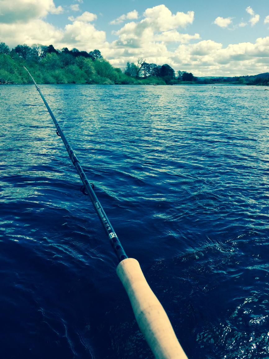 Ctrdaniels's tweet photo. A tyne way to finish a weekend.. #Dilston #rivertyne #salmonfishing http://t.co/Uz9LZi2EUV