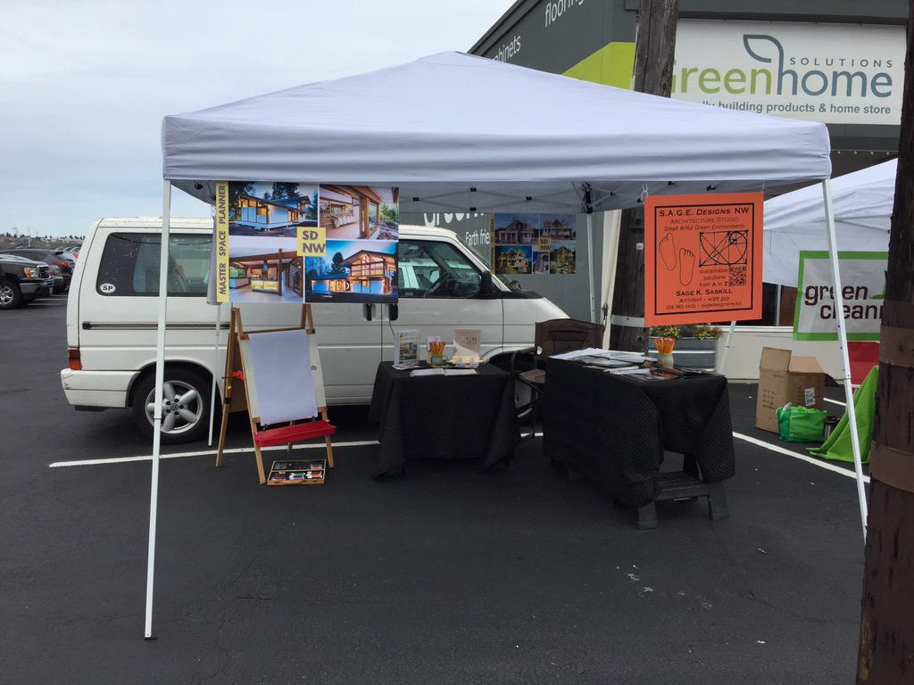 Green home tour Today. Come visit me at 1210 w Nickerson st - Green Home Solutions.