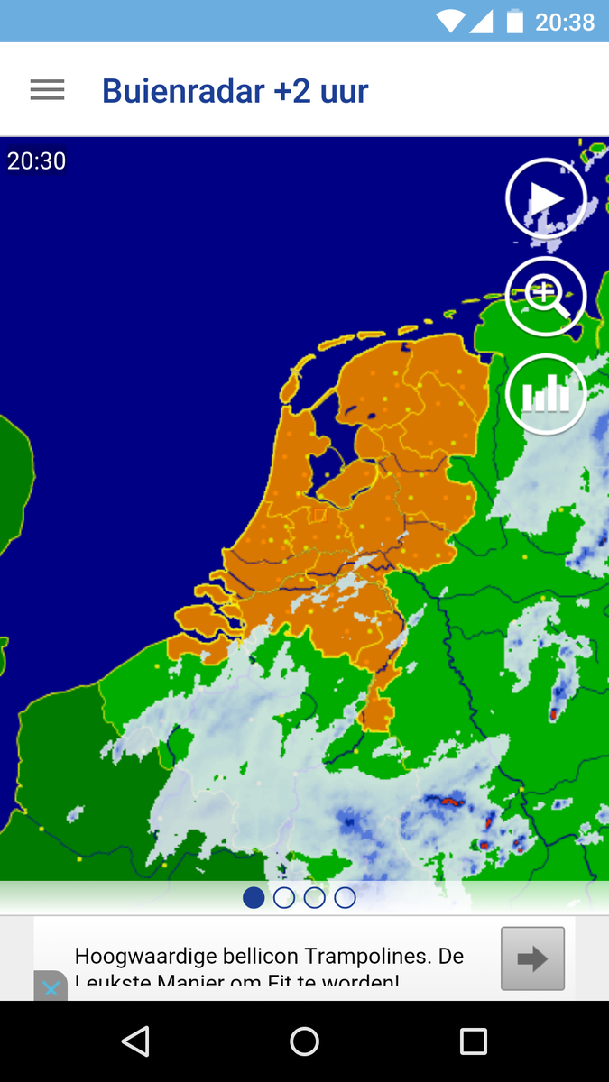 BuienRadarNL's tweet photo. Mooie #traditie inmiddels ;) #Koningsdag http://t.co/v0DndFe6G0