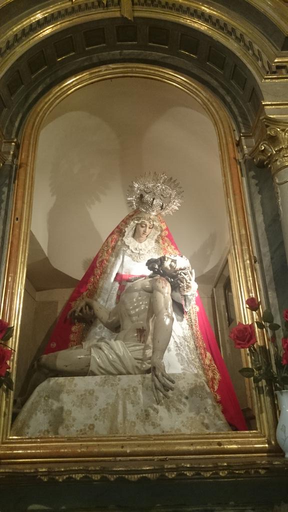 lapasiondesanlu's tweet photo. Nstra Sra de las Angustias en la actualidad http://t.co/cEuwoxpcAM