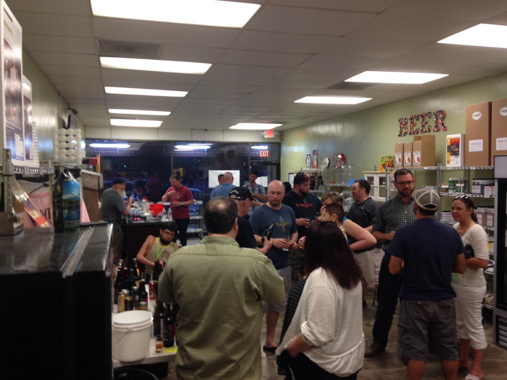 Drinking  our goodbyes last night to #HBW2015! <a href="/HoustonBeerWeek/">Houston Beer Week</a>