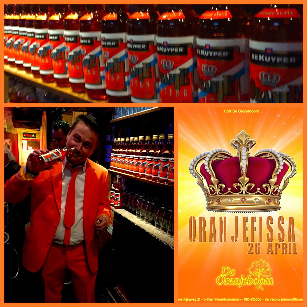 deoranjeboom's tweet photo. #ORANJEFISSA #ORANJEBITTER #ORANJEBOOM #ORANJE #KONINGSNACHT http://t.co/BsCd2NC6wI