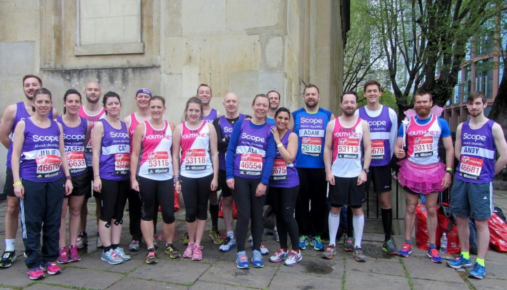 melliemoo74's tweet image. @IAmCapitalOne So proud of these guys running #LondonMarathon and raising £12,000 for @scope @ScopeEvents @YouthNetUK