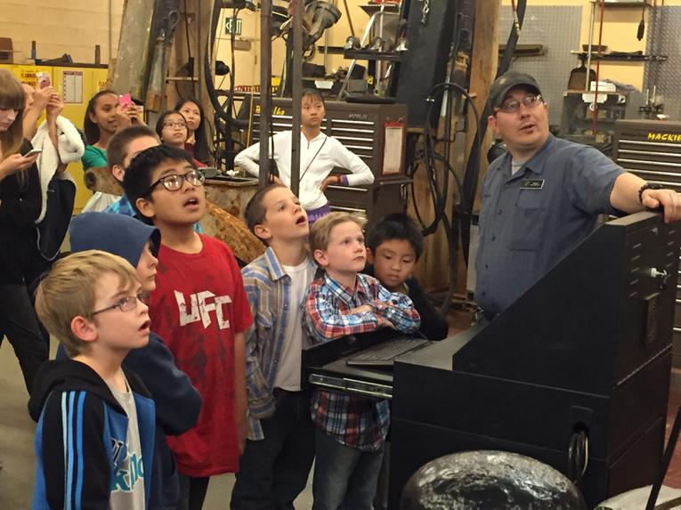 ncall's tweet image. A wow moment with a Bellagio Fountain Engineer on the behind-the-scenes tour #lvscifest