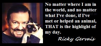 Protect_Wldlife's tweet photo. RT if you agree with @rickygervais #Anipals http://t.co/6Ddzp5aRmG