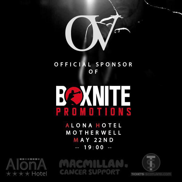 OvosiClothing's tweet photo. Only 4 weeks to go until @Boxnitepromo's Friday Fight Night. Money raised will go towards Macmillan Cancer! #Boxnite http://t.co/2x7DU0vfqe