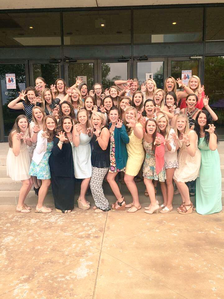 DeltaSigmaLions's tweet photo. Seniors you will be missed but once a lion always a lion! http://t.co/Sh60wf3IWe