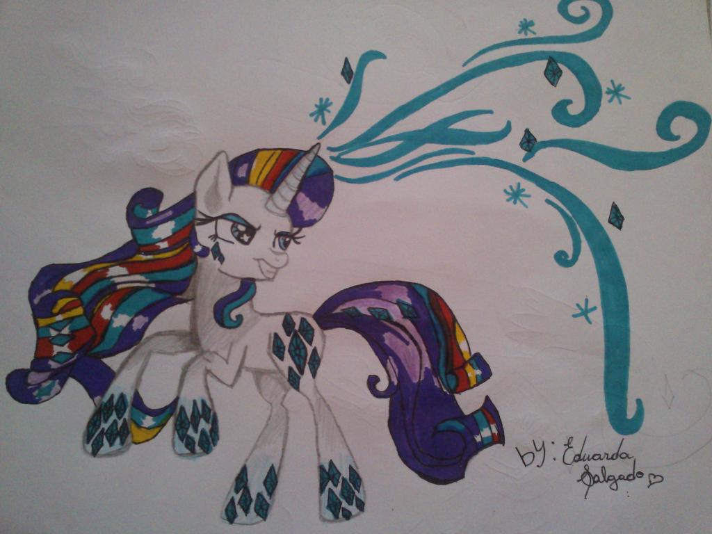 Eduardastm's tweet photo. More work done with great style! #brony #mylittlepony #mlpRarity http://t.co/egTFC3jpsf
