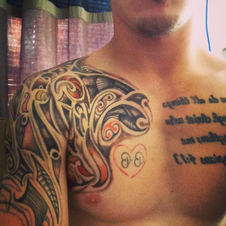 80machines's tweet photo. Half sleeve http://t.co/WceFuN92XJ