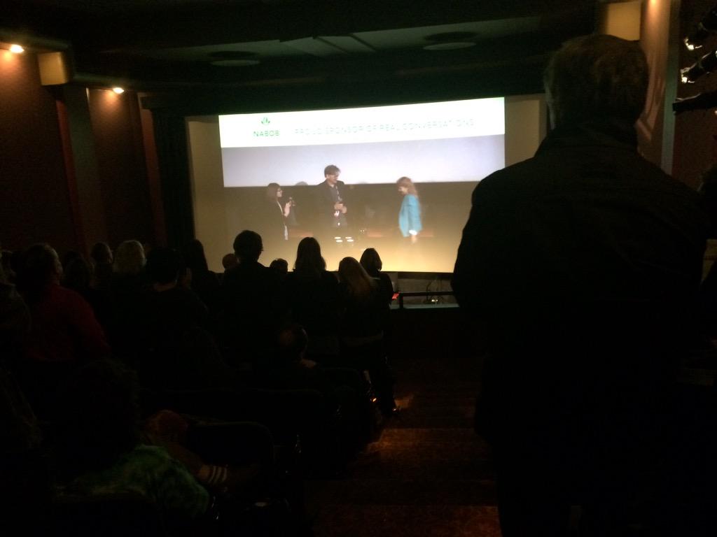 postbrooklyn's tweet photo. Standing O for @HowToChangeFilm @hotdocs. Another film that delivered well beyond its Forum pitch. #hotdocs2015 http://t.co/38xxinqcv0