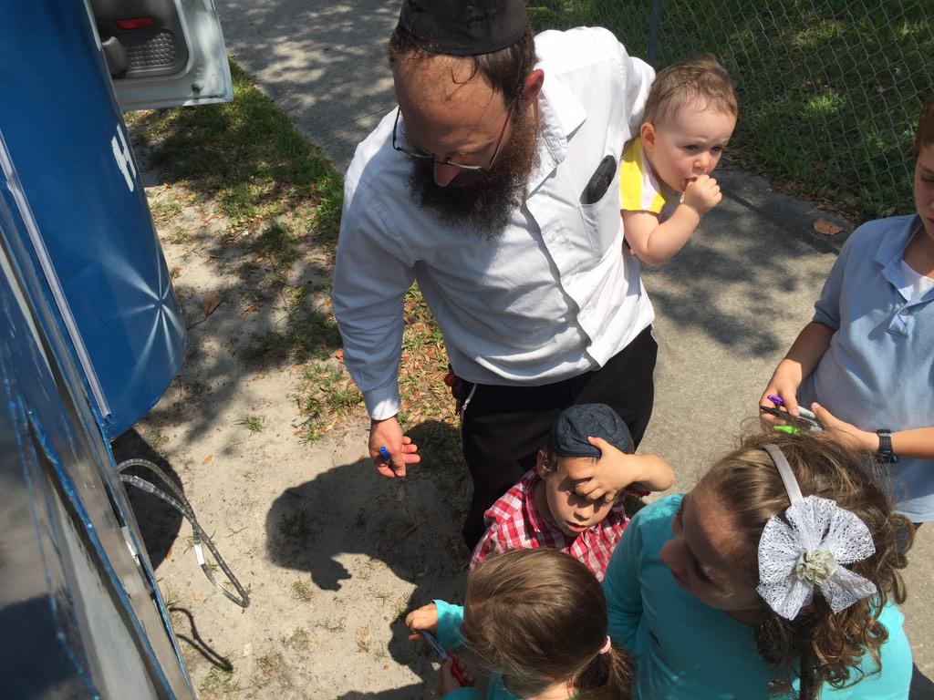 Great event with the children of Beis Menachem N.Miami Beach