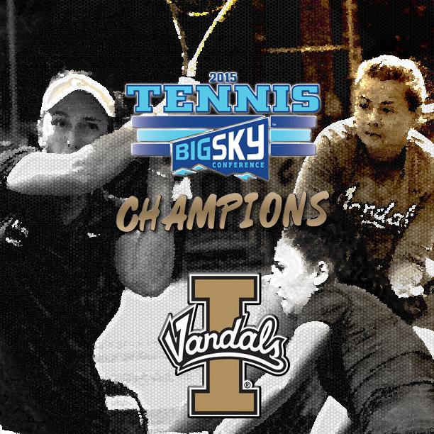 Idaho_Vandals's tweet image. For the 1st time in 13 years @BigSkyConf has a new women's tennis champion! Vandals headed back to the NCAA Tourney