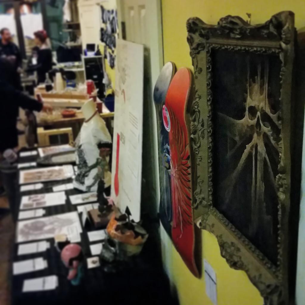 JasonAngst's tweet photo. The #silentauction for the #keepartisanalive campaign. pretty rad, handmade stuffs. Bid at http://t.co/g6MAlk0Hqn http://t.co/OTEDTOxqja