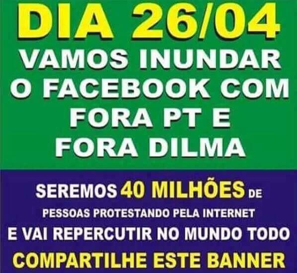 ARCANJOPB's tweet photo. #ForaPT #ForaDilma  para o bem do povo Brasileiro http://t.co/7rl04NzbPG