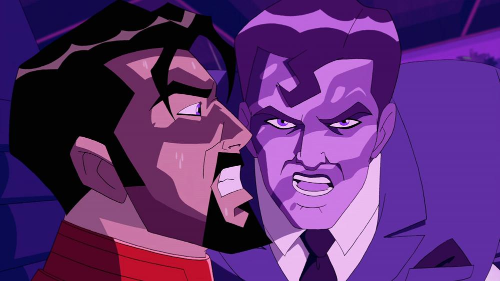 килгрейв. фиолетовые супергерои. пурпурный герой. пурпурный герой. пурпурные персонажи.