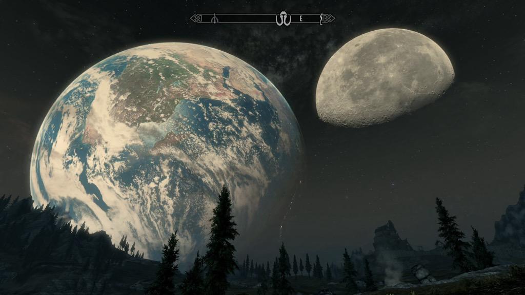 CalgaryUFO's tweet photo. @GamerPoets think the dwarves with there knowledge of Mundus beyond Nirn, may have moved to one of the moons? :) http://t.co/4NHxXvA8Ss