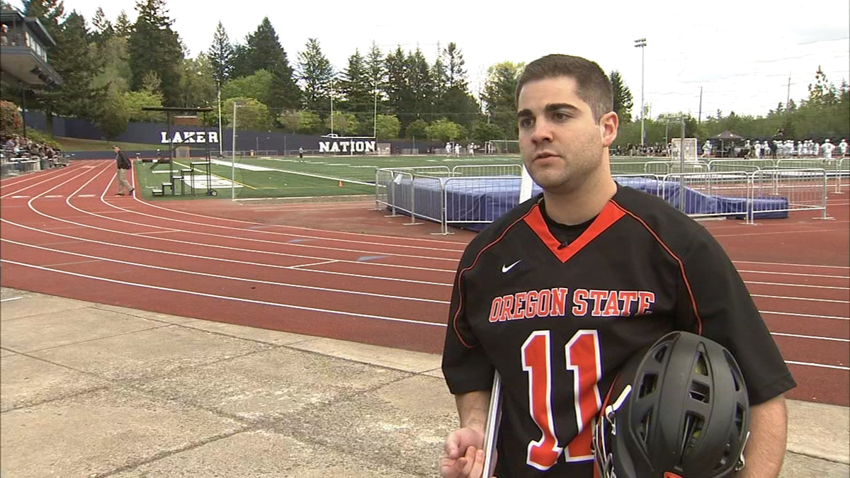 NickKrupke's tweet photo. Unbeaten &amp; top-seeded @OSULAX best in state, best in NW? Tonight at 11pm on Oregon Sports Final #Fox12 #GoBeavs http://t.co/SjRieiJpOb