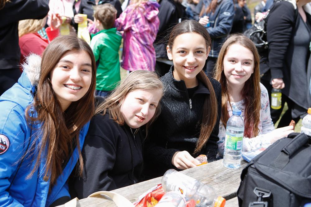 StPatrickCES's tweet photo. @StPatrickCES well represented at today's @BStrongFund walk at Markham Museum. See you there next year! #bstrongwalk http://t.co/J0pWgNC4ce