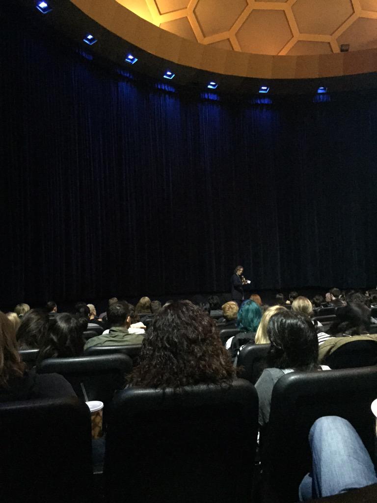 Aarononemusic's tweet photo. Kurt Cobain documentary. Director's speech was as punk rock as the films editing  #montageofheck #kurtcobain #nirvana http://t.co/QXn46yvznH