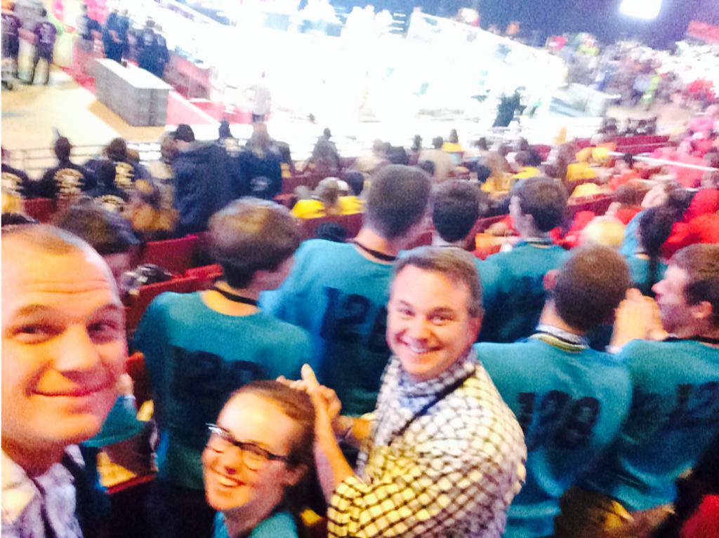 grandviewhhs's tweet photo. Congrats to our FIRST robotics team on a strong showing at the World Championships in St. Louis! #BOTCATS #PTBB http://t.co/RzhcJFic2g