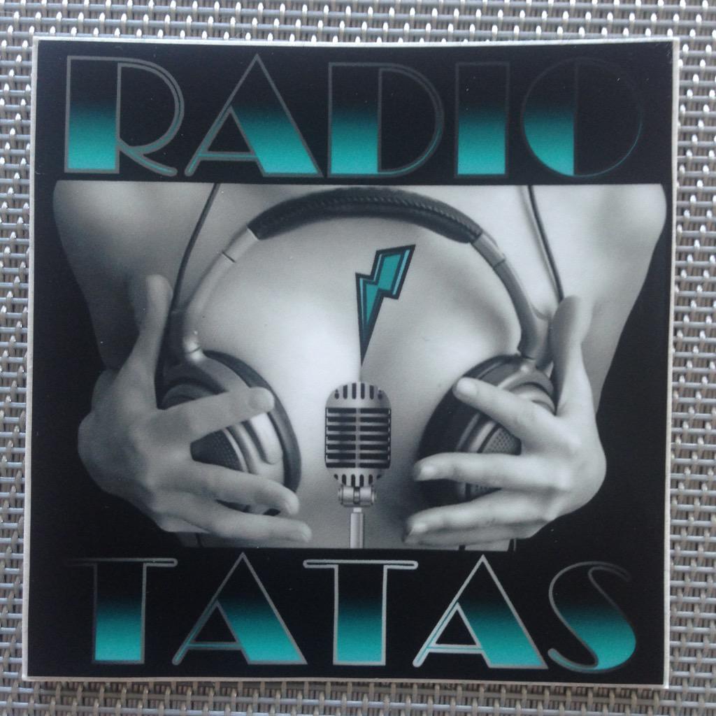TexxBraneff's tweet photo. Big thanks to @RadioTatas for the amazing stickers!!! http://t.co/5yxUBuz1at