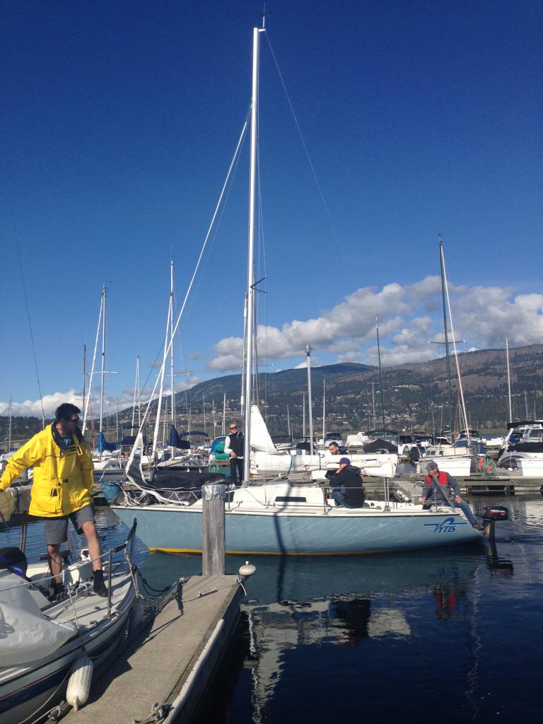 CharmCasson's tweet photo. Came in 2nd today! #KelownaYachtClub http://t.co/roDMPyFsbN