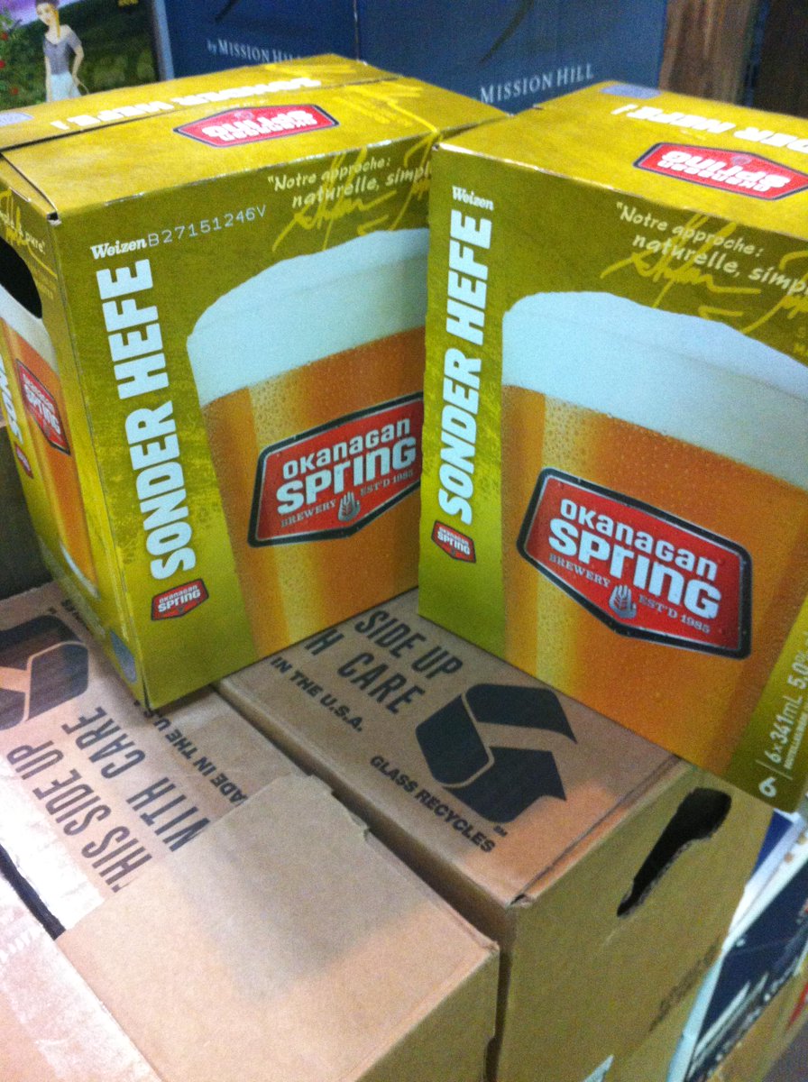 KitsilanoLiquor's tweet photo. Don't miss out on @okanaganspring #New #SondreHefe #SummerBeer! #GetItCold #CraftBeer #ShopLocal #mmmmBeer http://t.co/1EaTwkjtYM