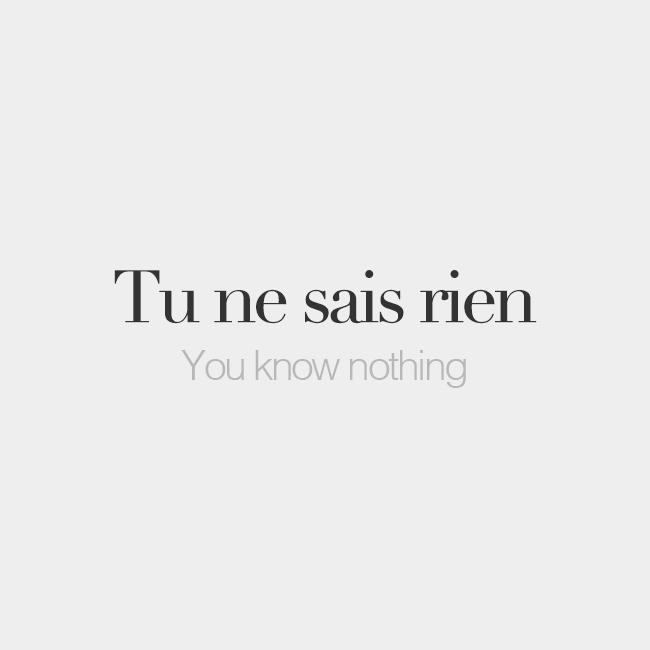 French Words On Twitter Tu Ne Sais Rien You Know Nothing ty N french-words-on-twitter-tu-ne-sais-rien-you-know-nothing-ty-n
