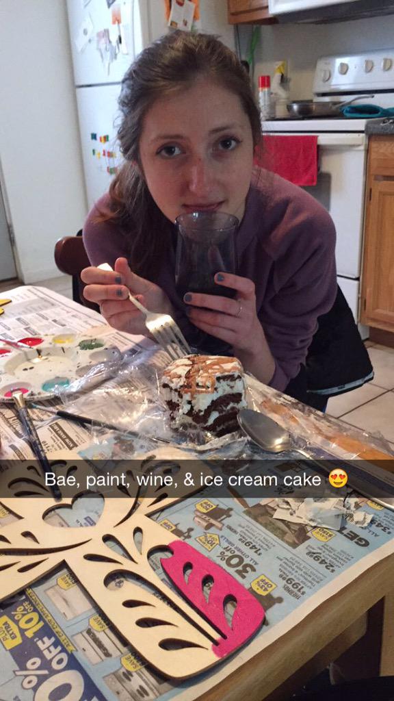 PowellSammy's tweet photo. Bae met my family today... So of course wine was needed afterwards lol http://t.co/Zyfgsihvaq