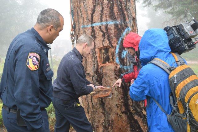 CALFIRERRU's tweet photo. #CBS #Drought and #BUGKILL special in Idyllwild airing 5/1/2015 See #CALFIRERRUPICS http://t.co/XDmpq3ULCD http://t.co/lj276R9OTH