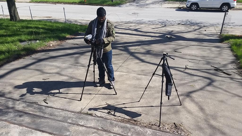 Decay_Devils's tweet photo. #Decay_Devils getting ready earlier today for #filming our #kickstarter !  #group # http://t.co/W47g44thfD
