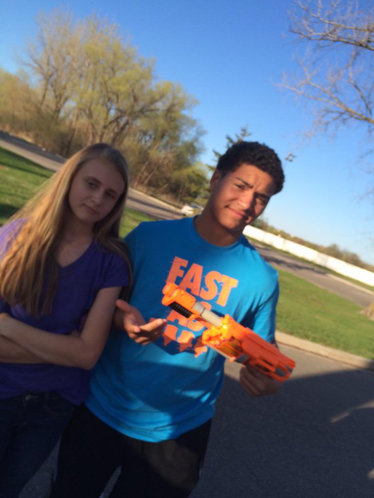 joe_romain2's tweet photo. #BSquadAllStars with 2 kills within 2 minutes, new victim Maggie Wilson @WoodburyNerf http://t.co/9UBTjSkfvM