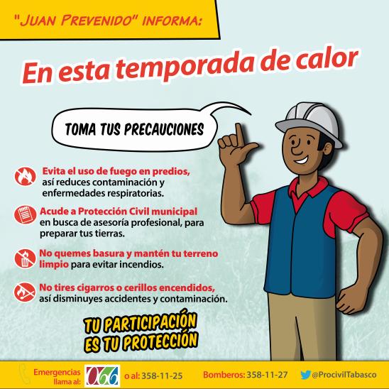 #IPCET_ESTIAJE Emergencias: 358 11 25, 358 13 60. Locatel: 358-11 29 al 31. Bomberos: 358 11 27.