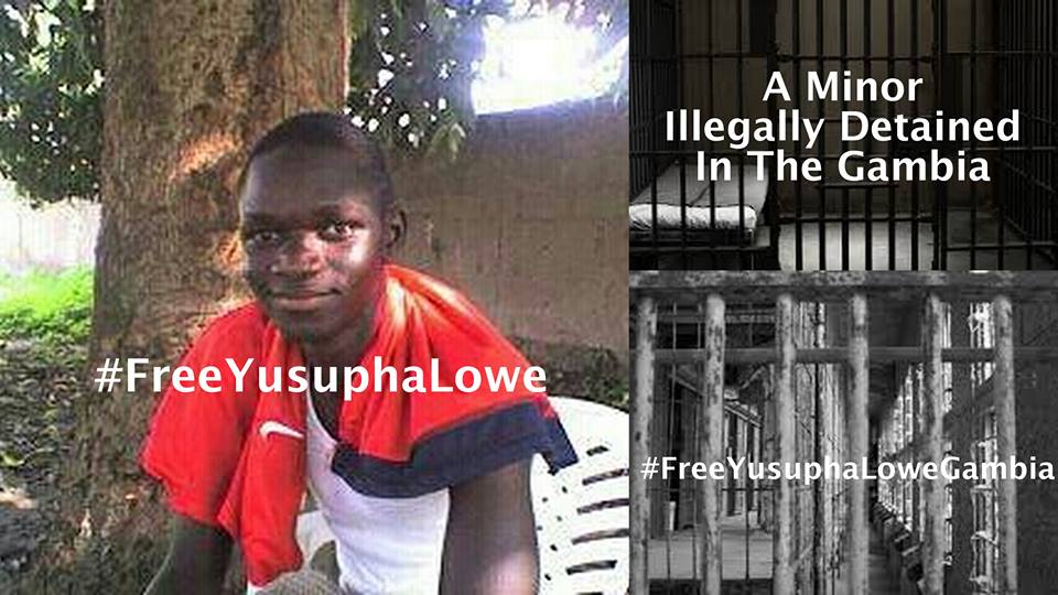 #Yusupha 13 detained by #Gambian authorities since Dec cause of his dad's  alleged involvement in the Dec 30 attacks