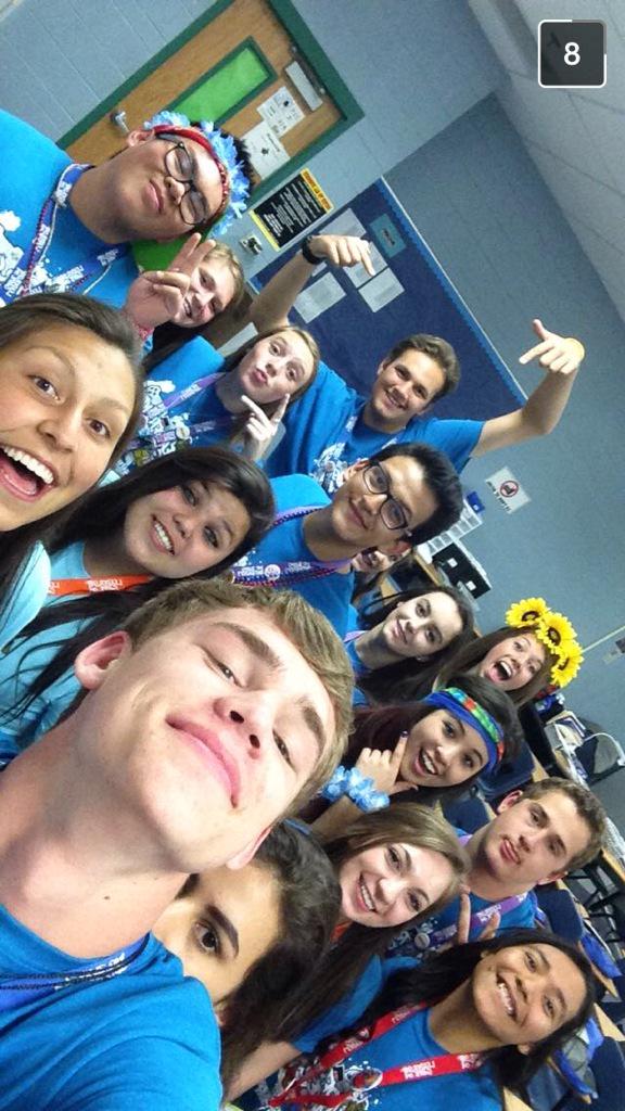 LilyThaler's tweet photo. State killed me but it was pretty cool #NASCGameOn 💜💜 http://t.co/Urx23t5sWV