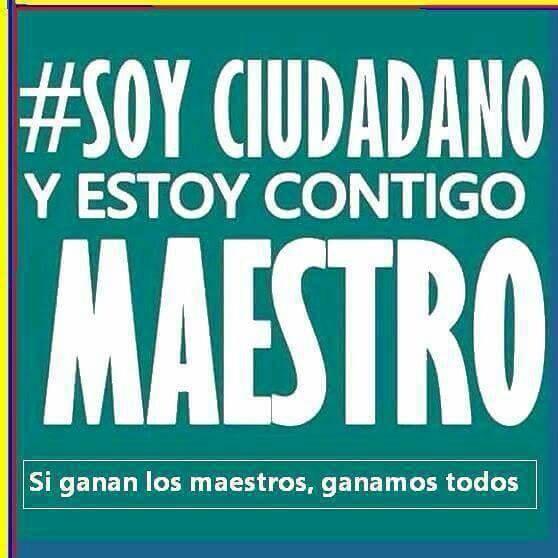 manecolombia's tweet photo. Los ciudadanos colombianos estamos con los maestros y los acompañamos en su movilización de mañana. http://t.co/AIbXflBTh0