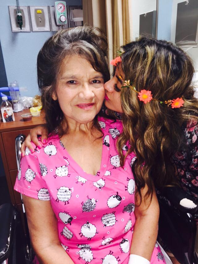AllyBrooke's tweet photo. GUYS my grandma looks and feels AMAZING!! She's getting her motor skills back!! Praise God! I'M SO HAPPY 😭😄❤️🙏 http://t.co/FOeiVVjp9o