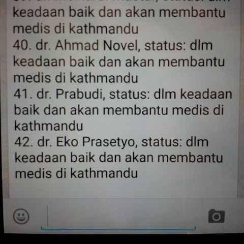 NauvalMD's tweet photo. Alhamdulillah. Lgsg bantu medis di kathmandu, mantap http://t.co/SE2ULEdx5k