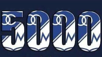 MillonariosDC_'s tweet photo. #Millonarios  es el primer equipo en llegar a los 5.000 puntos en TODA la historia de la Liga Colombiana. http://t.co/C3OlthZgRM