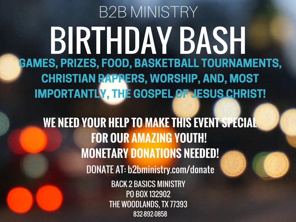 B2BMinistry1's tweet photo. #B2BMinistry has some big events coming up and we need YOUR help!! Check out our FB page/website for more info! http://t.co/ZQaSRWGzTY