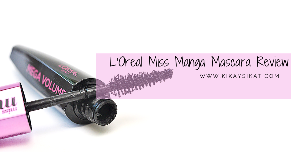 Kikaysikat's tweet photo. A new favorite #loreal #missmanga #lorealproph #mascara #bblogger http://t.co/iOVRhiJU7g