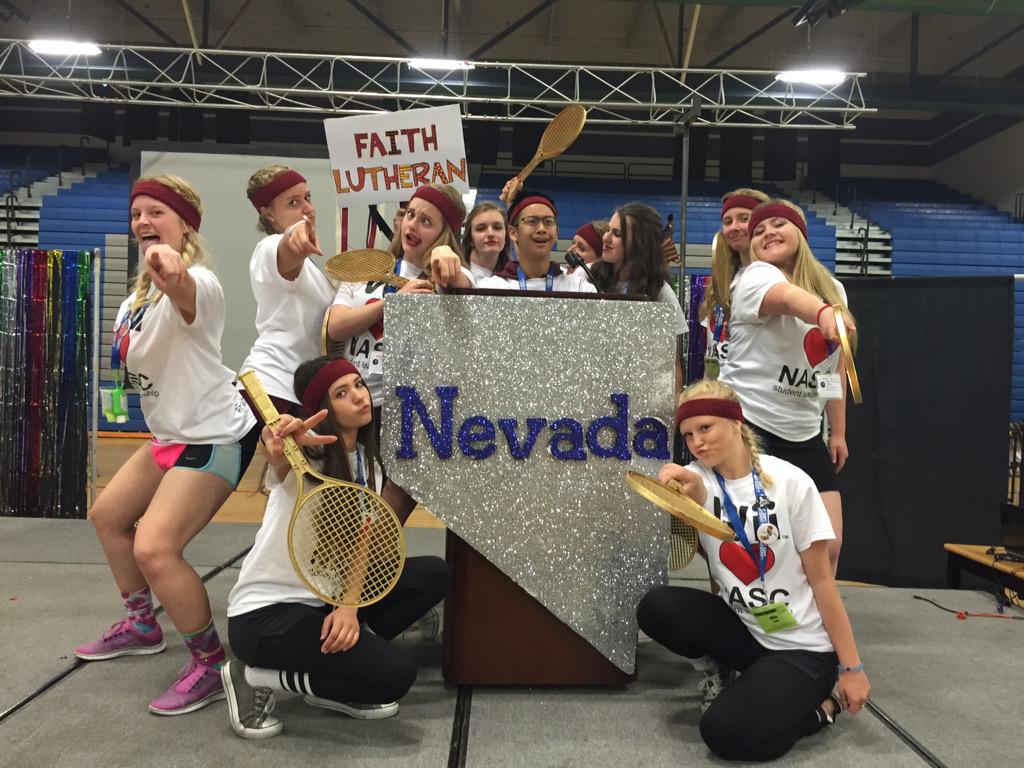 OliviaCoumou's tweet photo. Bye state #NASCGameOn http://t.co/uc2JEJiSwK