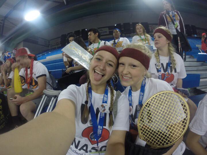 OliviaCoumou's tweet photo. Bye state #NASCGameOn http://t.co/uc2JEJiSwK